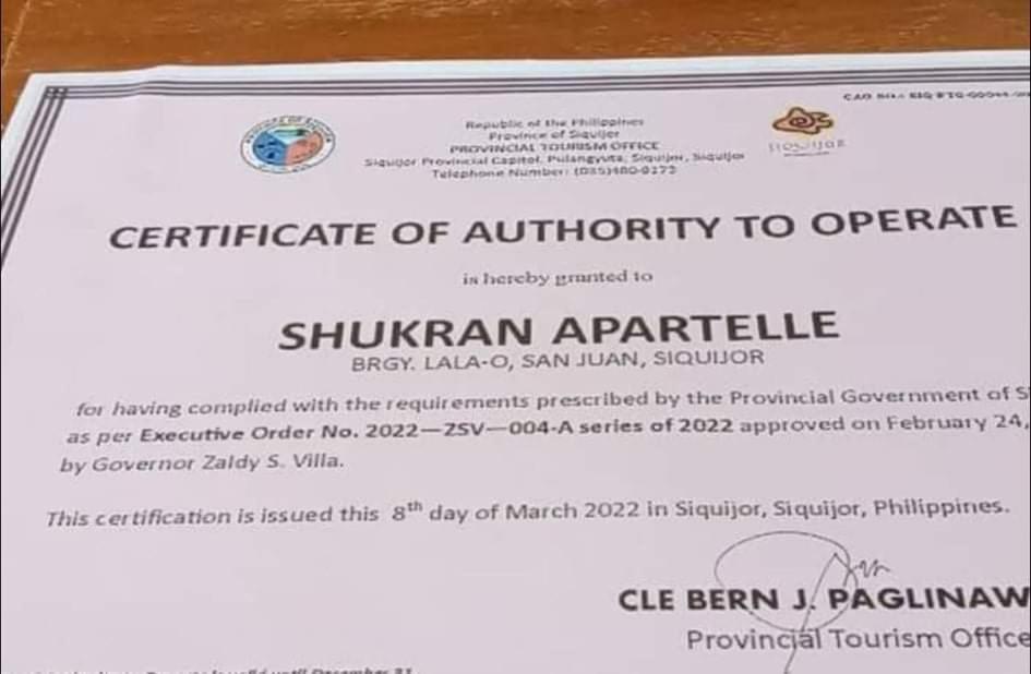 Shukran Apartelle Сикихор Экстерьер фото